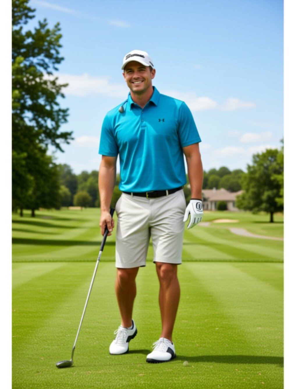 Under Armour Men's Golf Shirt (F2)
